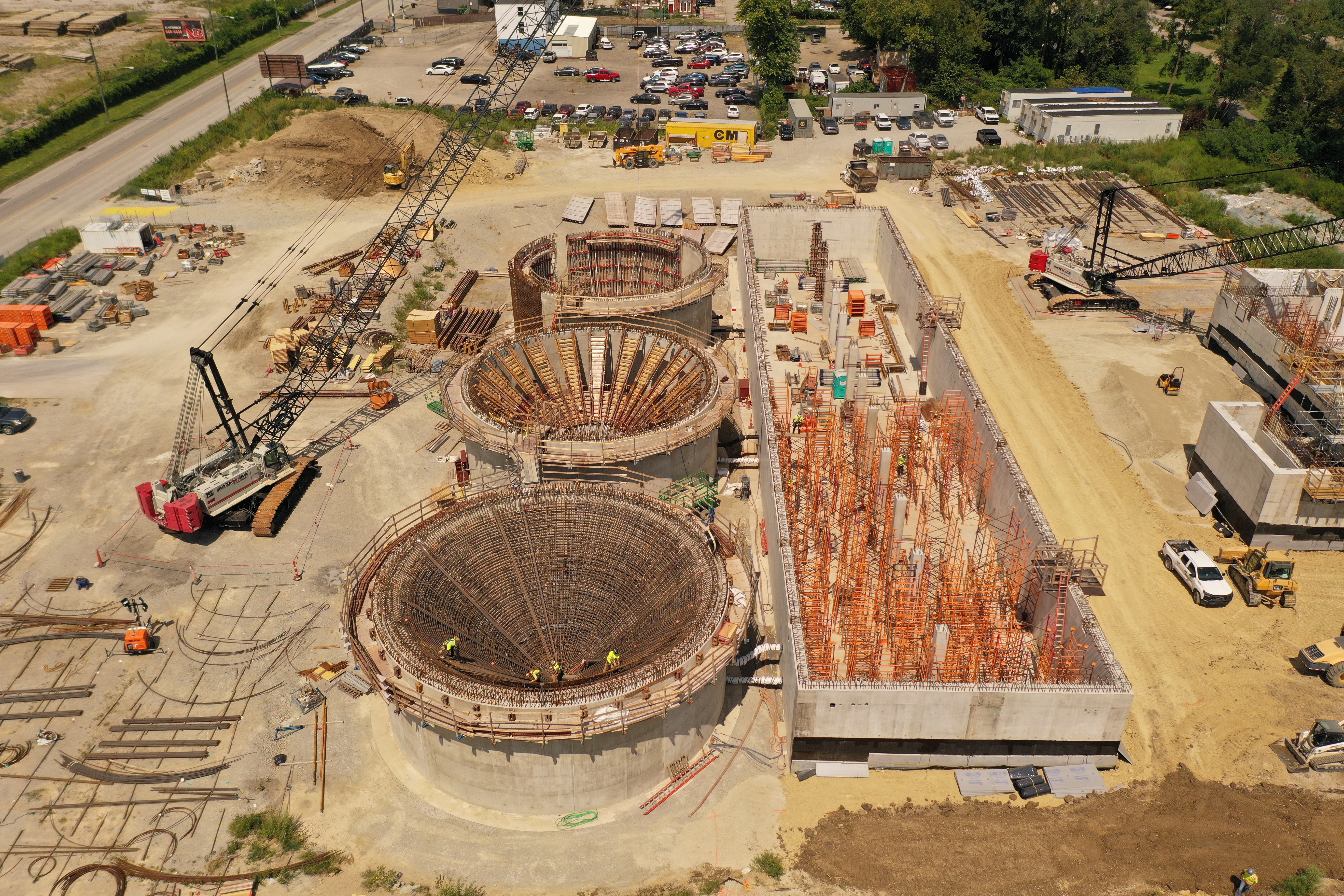 Construction of an anaerobic digestion facility at the Little Miami WWTP, 2026
