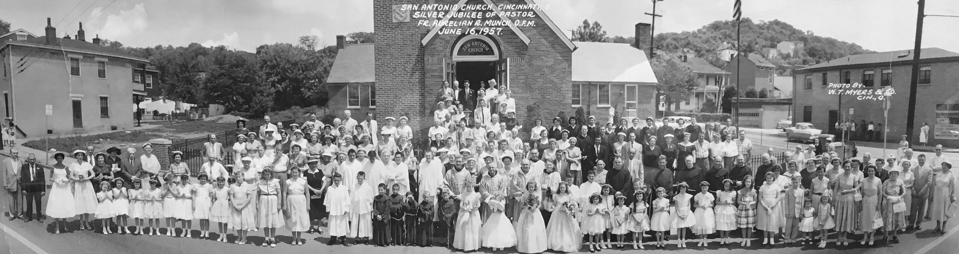 San Antonio Church, 1957. 
