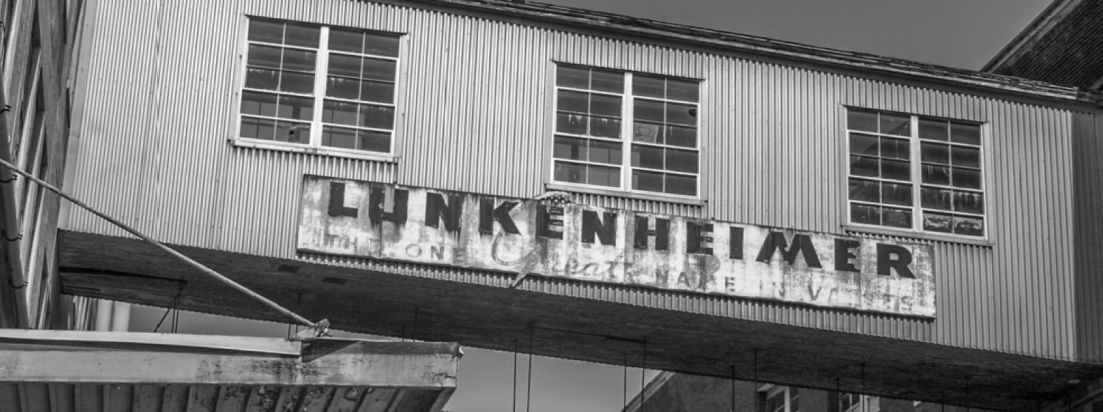 Bridge connectng the former Lunkenheimer buildings, 2019