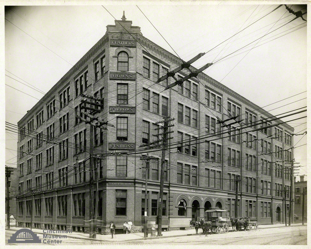 P.R. Mitchell Company Feather & Down Plant at Harrison and Spring Groves avenues in Cincinnati