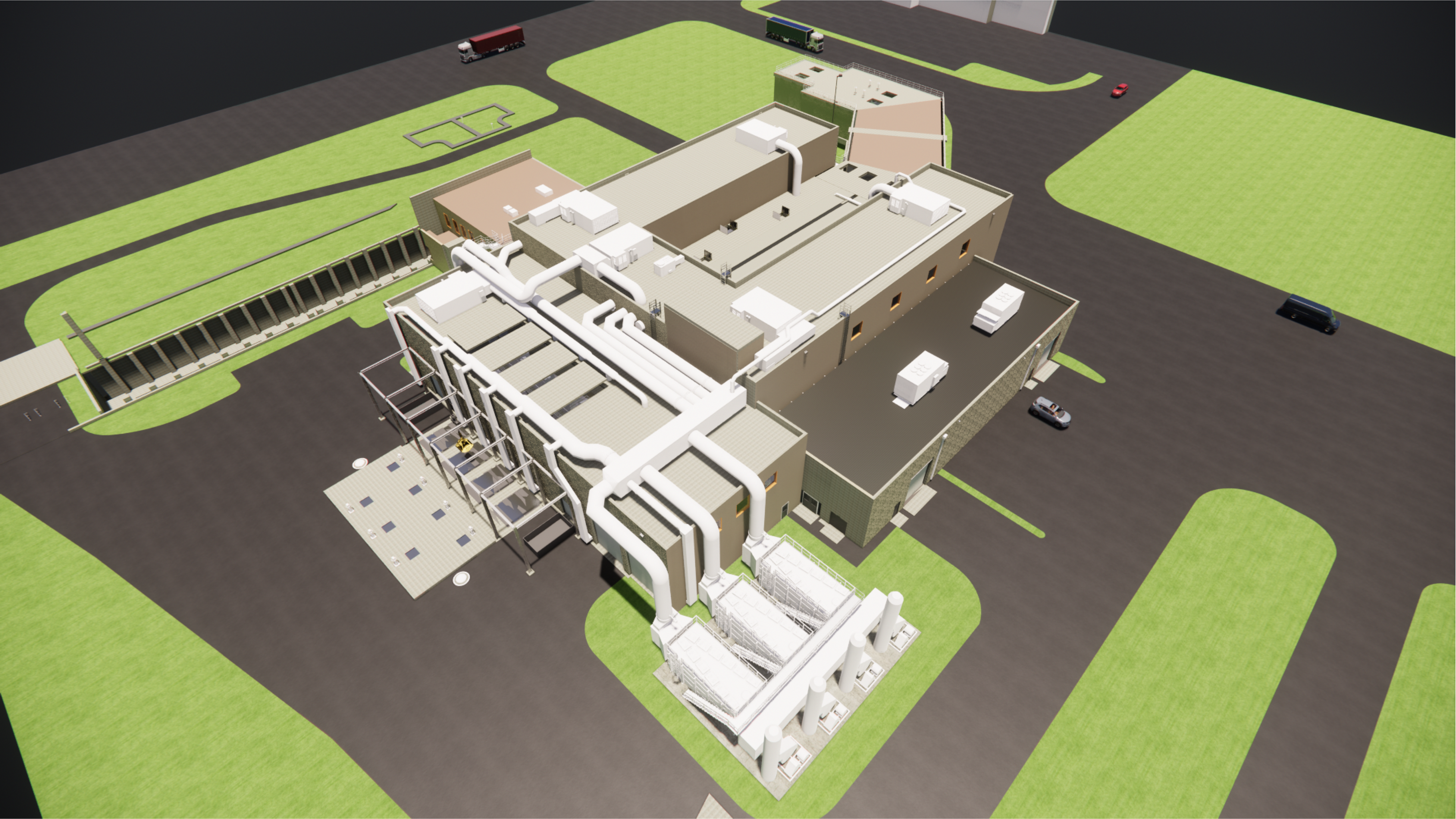 rendering of Mill Creek pump station